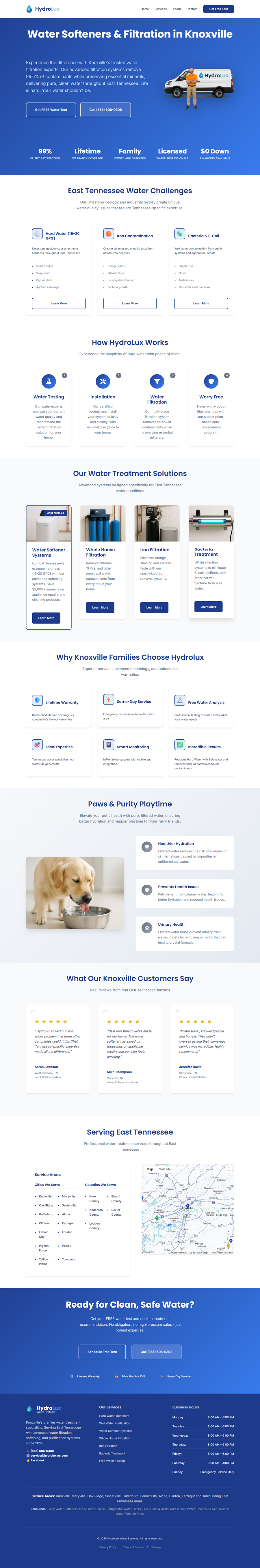 Hydrolux Website
